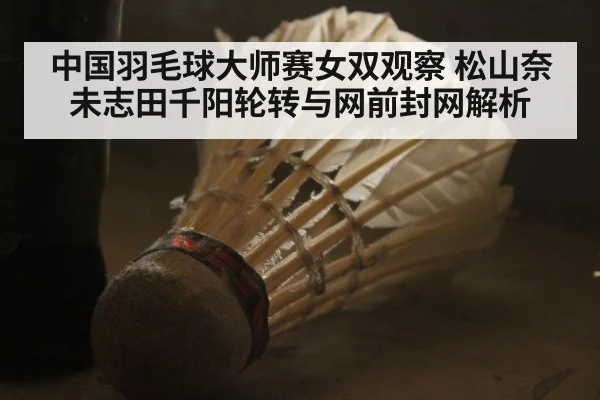 中国羽毛球大师赛女双观察 松山奈未志田千阳轮转与网前封网解析