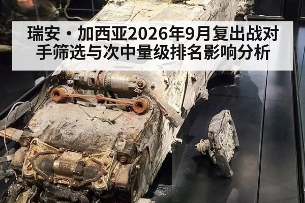 瑞安·加西亚2026年9月复出战对手筛选与次中量级排名影响分析